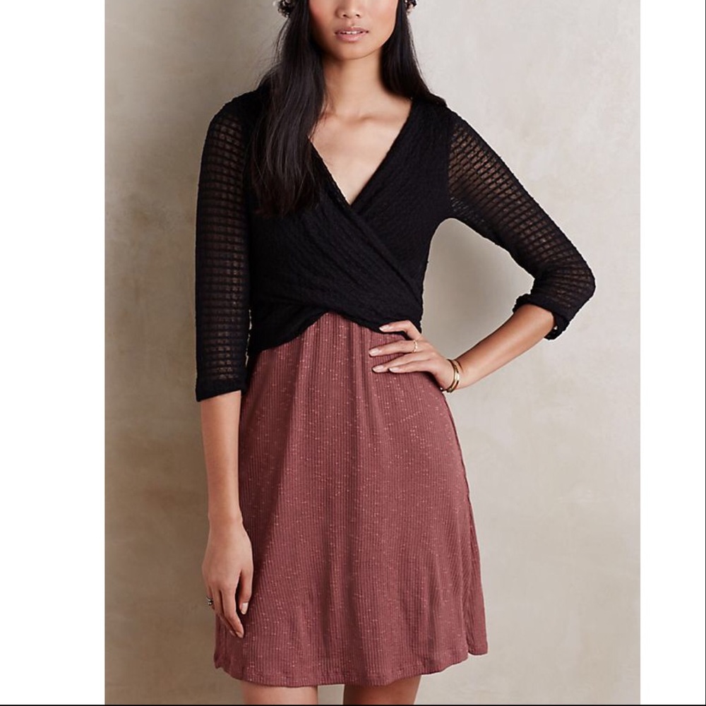 Fara Surplice Wrap Dress by Amadi - Picture 1 of 8